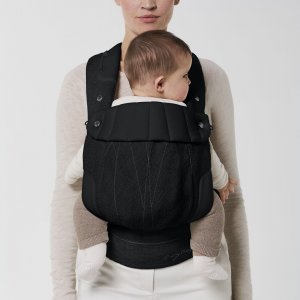 Porte-bébé physiologique coya bouclé stone black Cybex