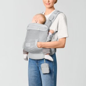 Porte bébé physiologique laya fog grey Cybex