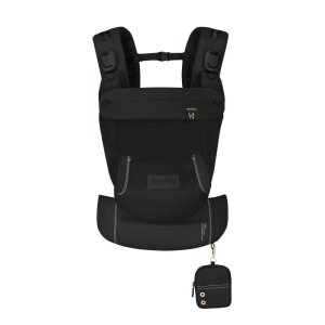 Porte bébé physiologique laya magic black Cybex