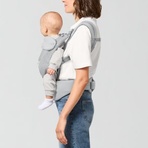 Porte-bébé ergonomique amya évolutif et respirant fog grey Cybex
