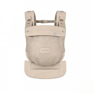 Porte-bébé ergonomique amya évolutif et respirant almond beige Cybex