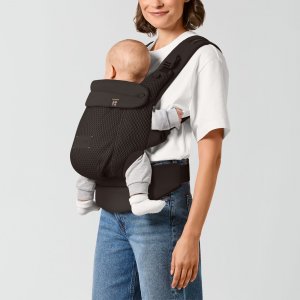 Porte-bébé ergonomique amya évolutif et respirant chocolate brown Cybex