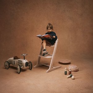 Chaise haute évolutive 3-en-1 iris all white Cybex