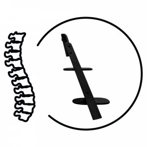 Chaise haute évolutive iris stunning black Cybex