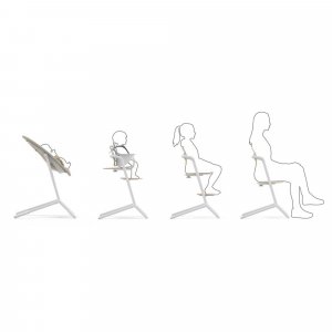 Chaise haute évolutive lemo 4-en-1 Cybex