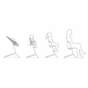 Chaise haute évolutive lemo 4-en-1 Cybex