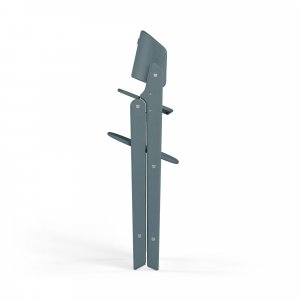 Chaise haute évolutive pliante click & fold stone blue Cybex