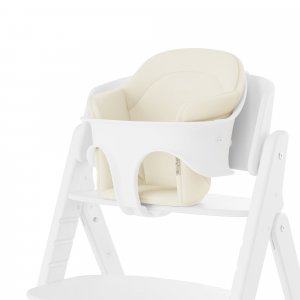 Coussin de chaise haute click & fold canvas white Cybex