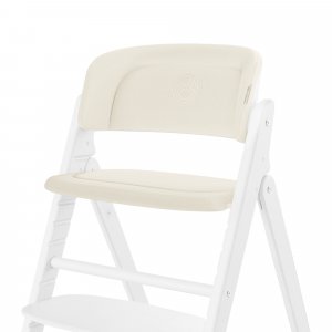 Coussin de chaise haute click & fold canvas white Cybex