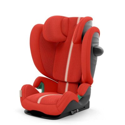 CYBEX Solution g i-fix tissu plus hibiscus red | cybex