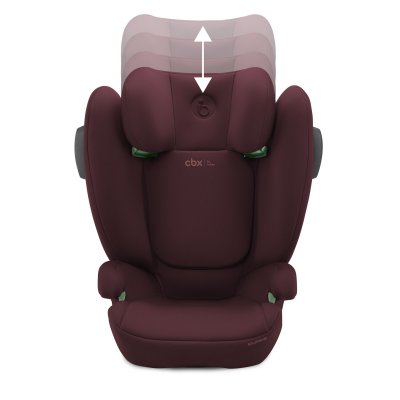 Siège auto solution b3 i-fix dynamic red