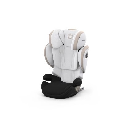 Siège auto réhausseur solution s style i-size off white