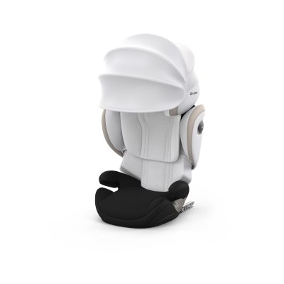 Siège auto réhausseur solution s style i-size off white