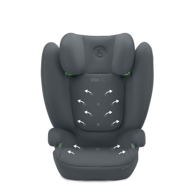 Siège auto solution b i-fix steel grey
