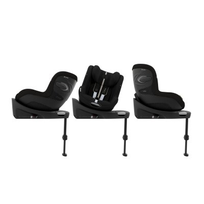 Siège auto sirona g3 i-size rotatif tissu plus moon black
