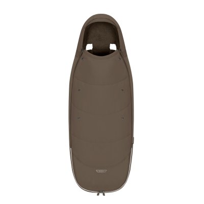 Chancelière poussette hiver platinum coconut brown