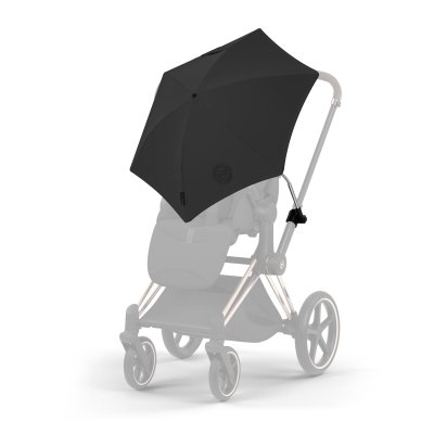 Ombrelle anti uv pour poussette sepia black