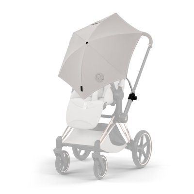 Ombrelle anti uv pour poussette city grey
