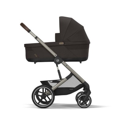 Poussette balios s lux 3 chocolate brown châssis taupe