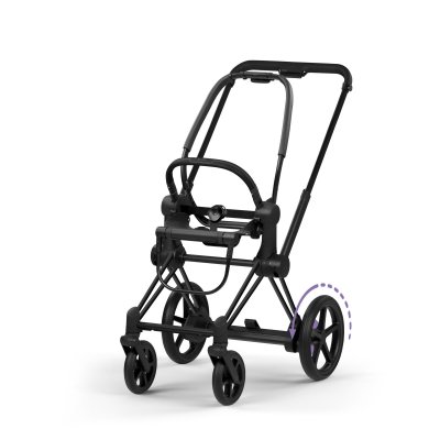 Châssis poussette électrique e-priam 3 matt black