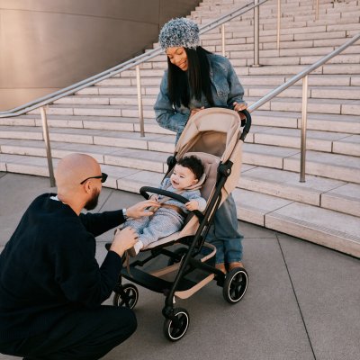 Poussette compacte beezy 4 stormy blue