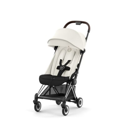 Poussette Canne Ultra Compacte avec Structure en Aluminium Harnais à 5  Points Convient aux Enfants 0-36 mois Noir - Costway