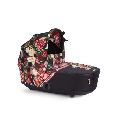 CYBEX Nacelle de luxe mios spring blossom dark black