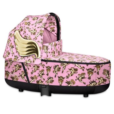 CYBEX Nacelle de luxe priam cherub pink by jeremy scott