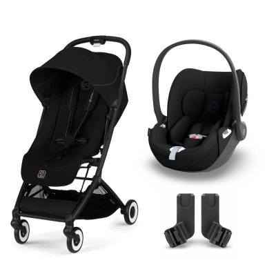 Poussette duo orfeo 2 magic black + cloud t i-size