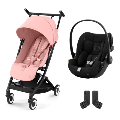 CYBEX Poussette duo libelle candy pink + siège auto cloud g i-size