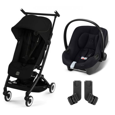 Poussette duo libelle 4 magic black + aton b2 i-size