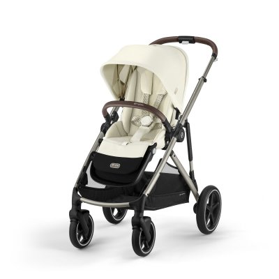 Poussette trio gazelle s seashell beige + siège auto cloud g i-size + nacelle s + base g