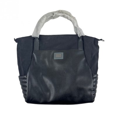 Les imparfaits - shopper bag platinum deep noir