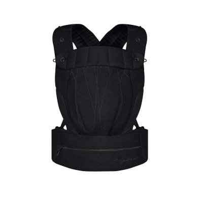 Porte-bébé physiologique coya bouclé stone black