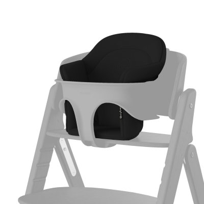 Coussin de chaise haute click & fold stunning black