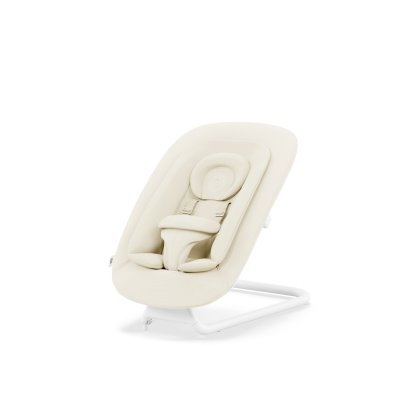 Transat bébé bouncer lemo canvas white