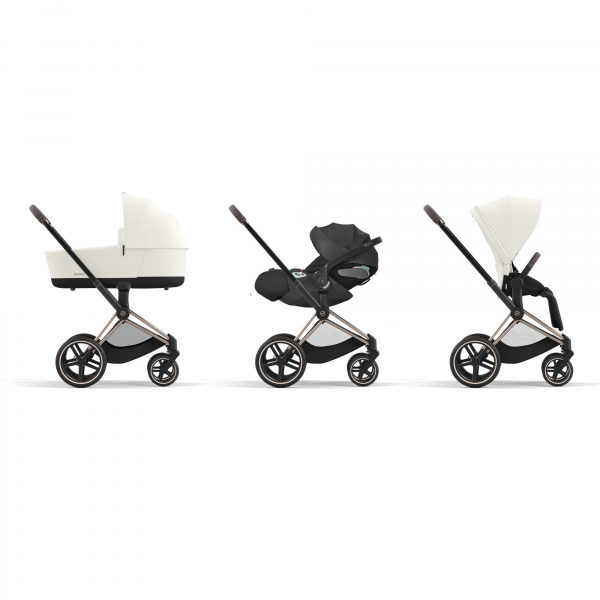 Nacelle luxe priam 4 et e-priam 2 off white Cybex