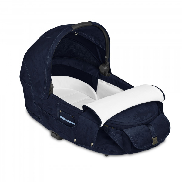 Nacelle luxe priam 4 et e-priam 2 rebellious luxury denim blue Cybex