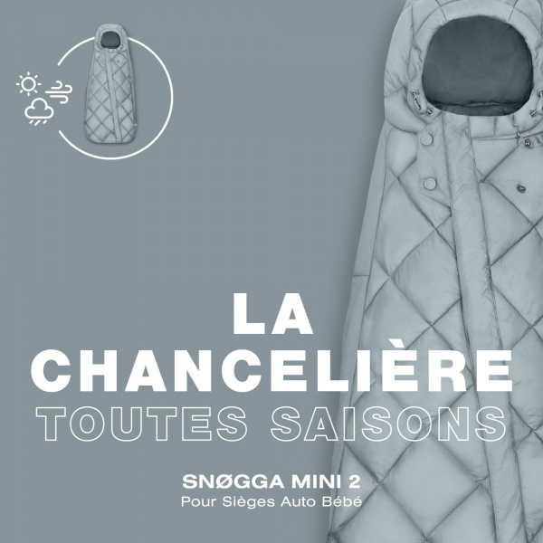 Chancelière universelle siège auto snogga mini 2 moon black Cybex