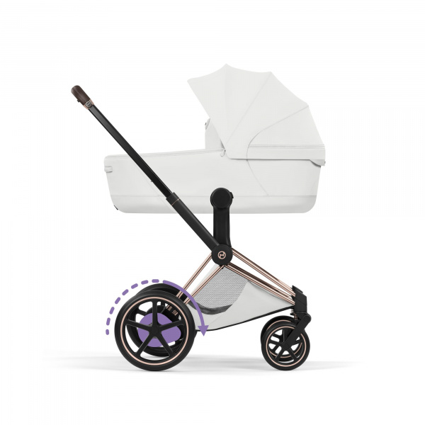 Nacelle pliable poussette priam 5 / e-priam 3 off white Cybex