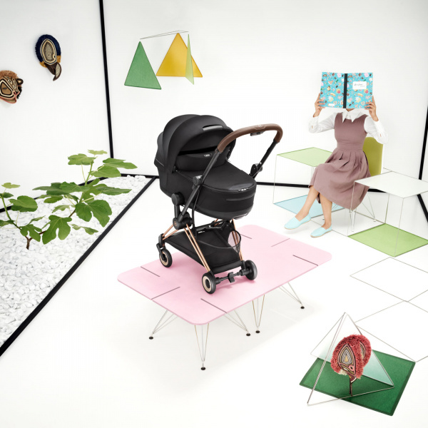 Nacelle pliable poussette mios 4 / coya 2 cozy beige Cybex