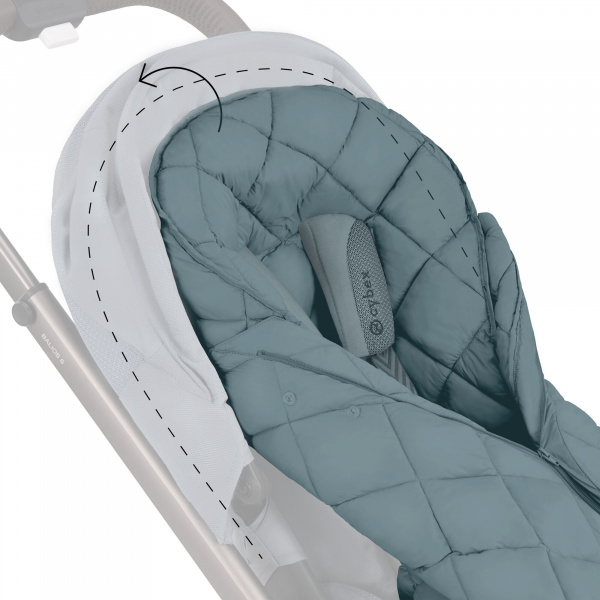 Chancelière universelle poussette snogga 2 almond beige Cybex
