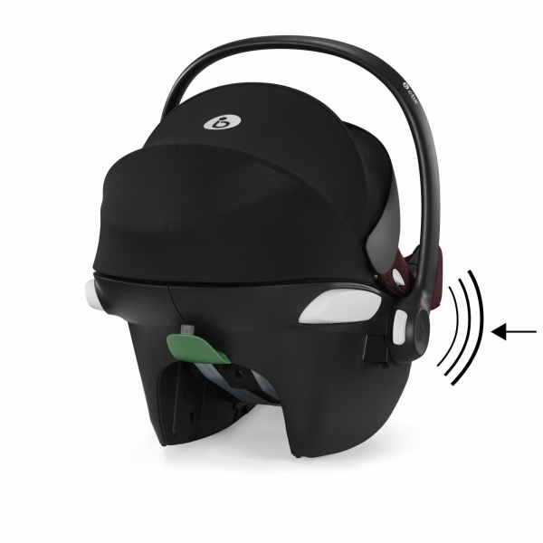 Siège auto aton b2 i-size avec base intégrée volcano black Cbx by cybex