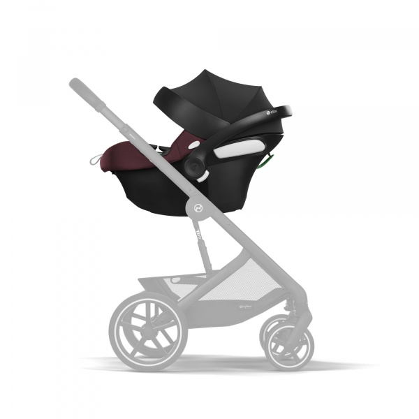 Siège auto aton b2 i-size avec base intégrée volcano black Cbx by cybex