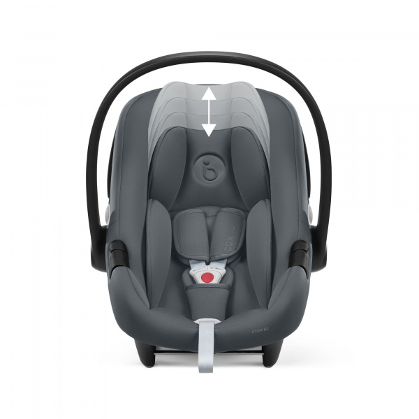 Siège auto aton b2 i-size avec base intégrée volcano black Cbx by cybex
