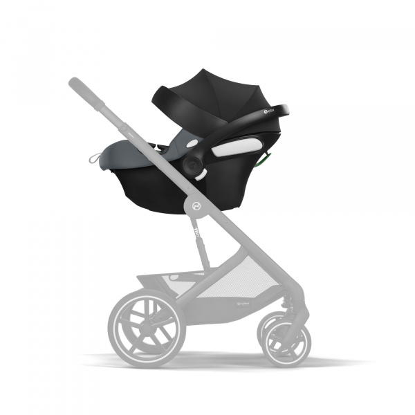 Siège auto aton b2 i-size avec base intégrée volcano black Cbx by cybex