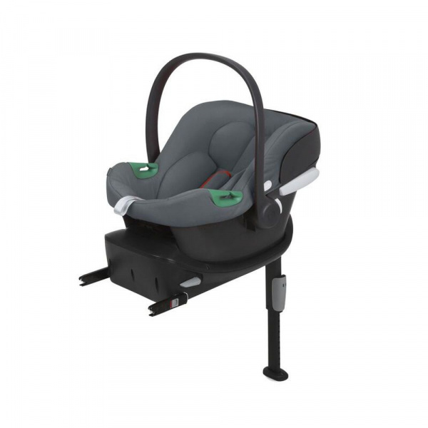 Siège auto aton b2 i-size avec base intégrée volcano black Cbx by cybex