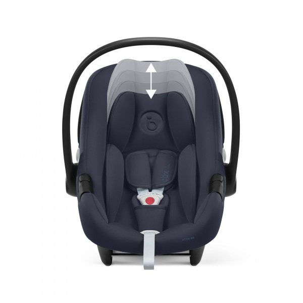 Siège auto aton b2 i-size avec base intégrée volcano black Cbx by cybex