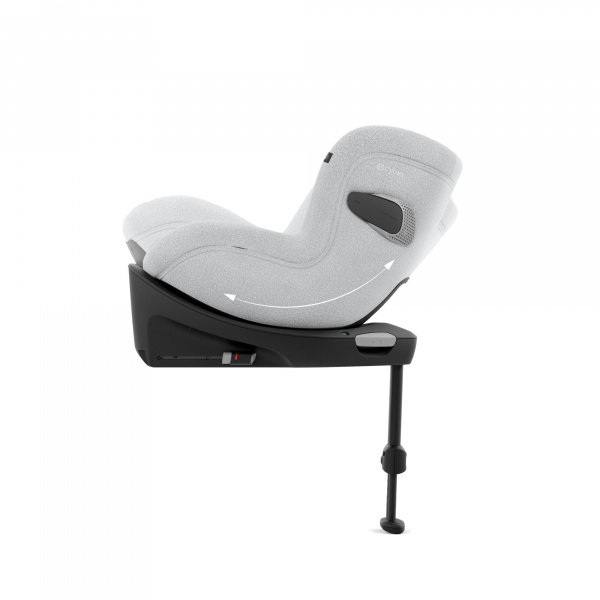 Siège auto sirona ti i-size tissu plus platinum white Cybex