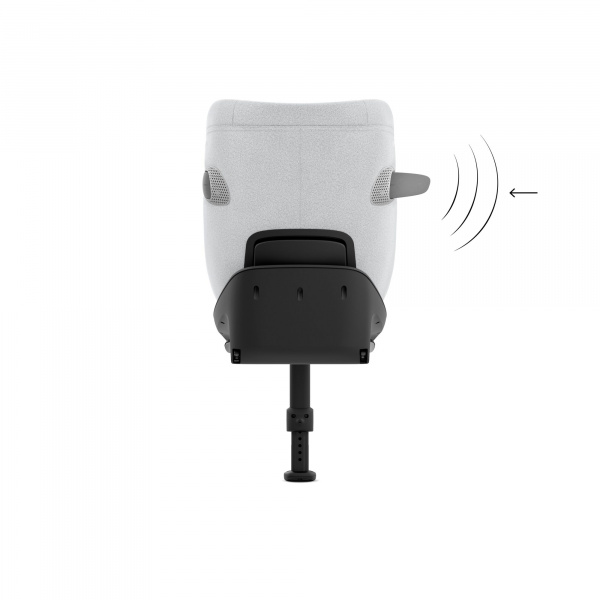 Siège auto sirona ti i-size tissu plus platinum white Cybex